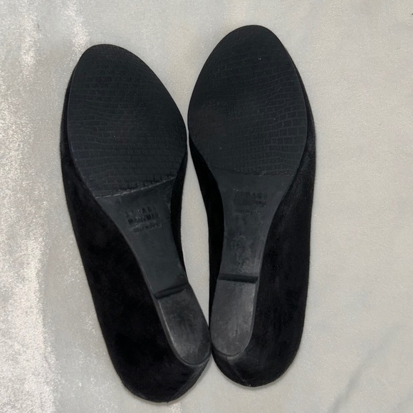 Stuart Weitzman Arise Suede Loafer Wedges 5.5 - Picture 9 of 11